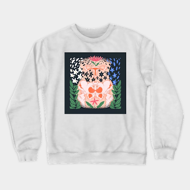 Body Sovereignty Crewneck Sweatshirt by haleyum